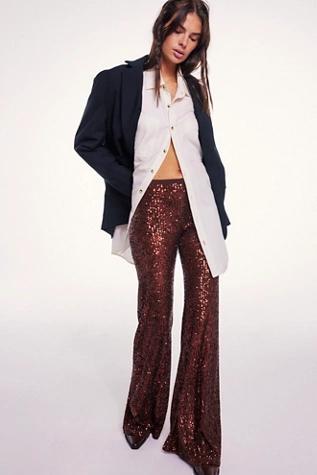 Nightcap Cleopatra Solid Flare Pants Product Image