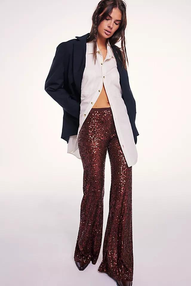 Nightcap Cleopatra Solid Flare Pants Product Image