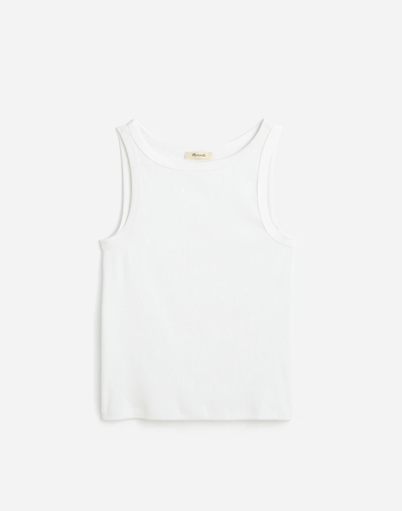 (Re)generative Cotton Essential High-Neck Tee Product Image