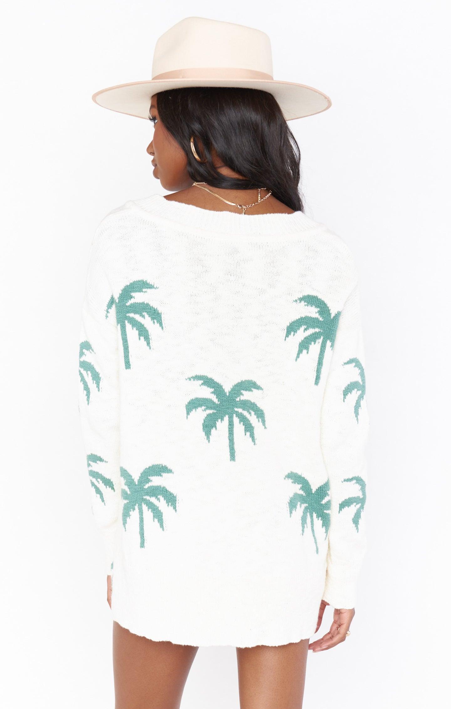 Gilligan Sweater ~ Palm Tree Knit Product Image