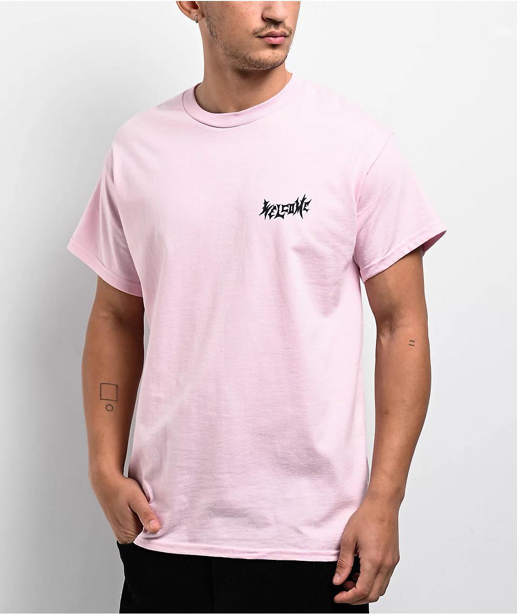 Welcome Cupid Pink T-Shirt Product Image