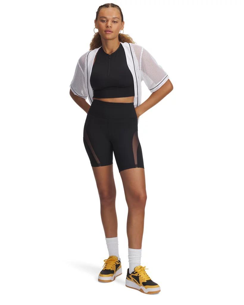 UA Meridian Mesh Womens 7 Shorts Product Image