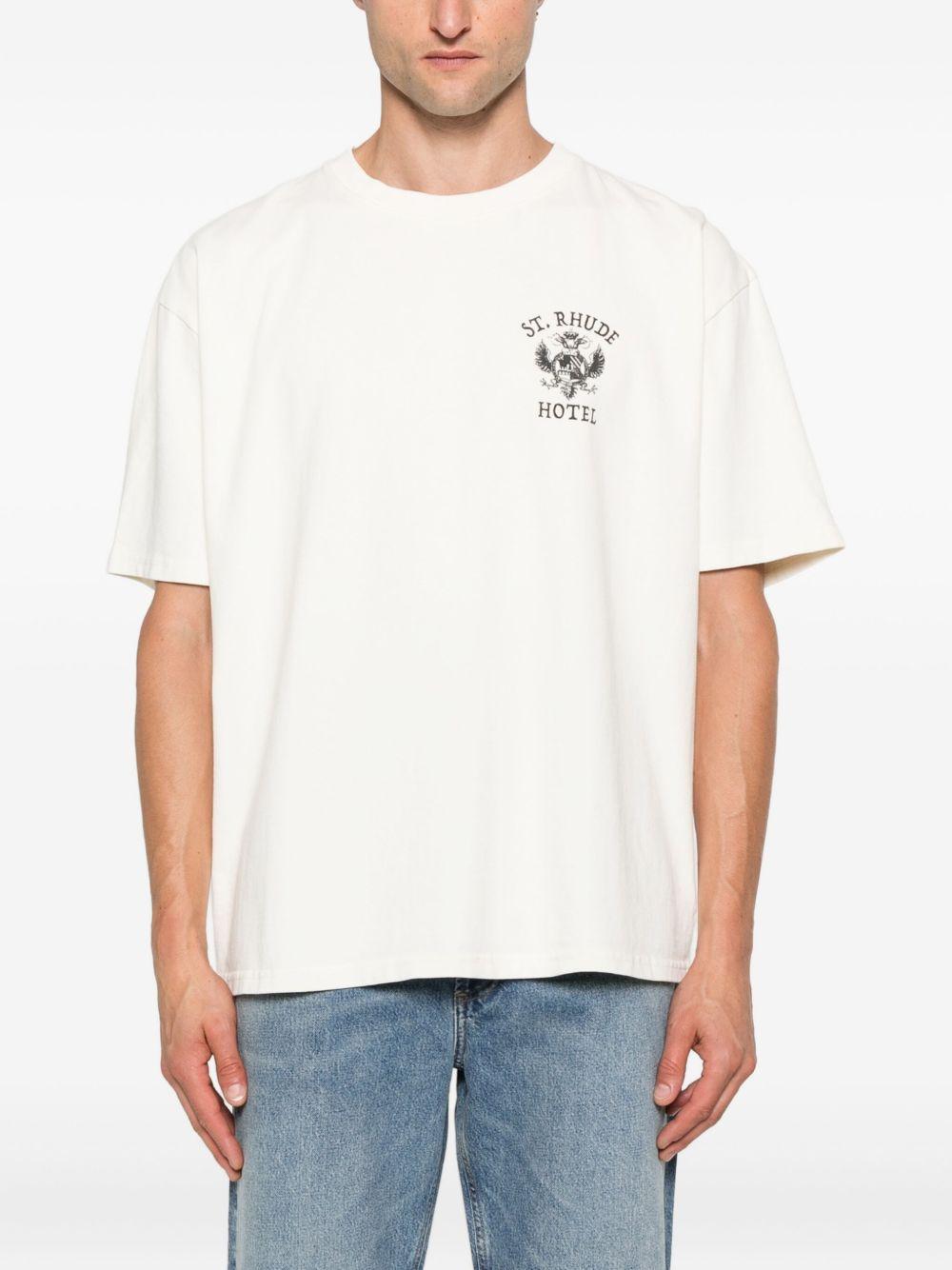 eagle-print T-shirt Product Image
