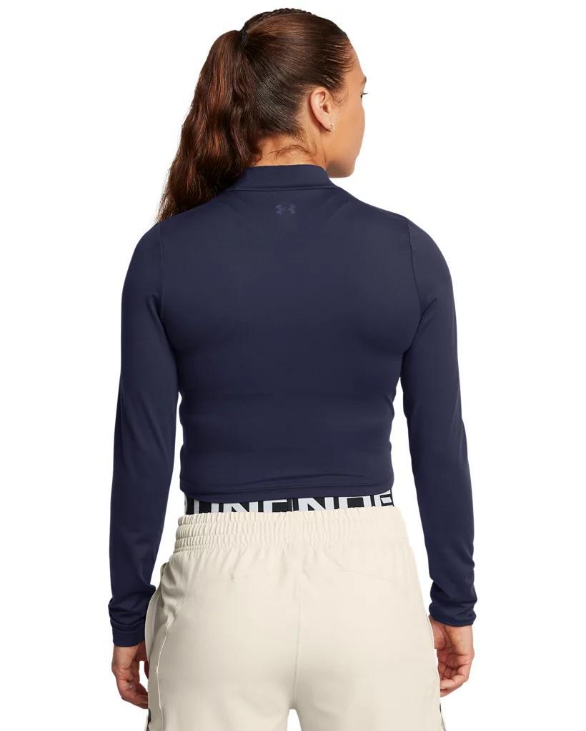 Women's UA Meridian Mock Long Sleeve Product Image