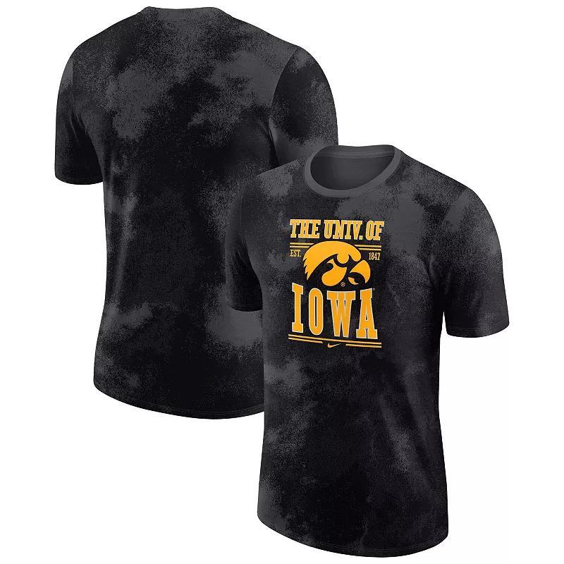Men's Nike Anthracite Iowa Hawkeyes Team Stack T-Shirt, Size: XL, Grey Product Image