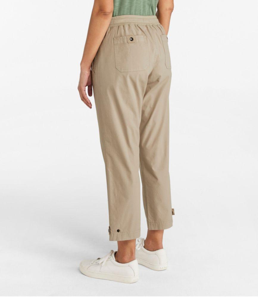 
                            Women's Stretch Ripstop Pull-On Capri Pants, Slim-Leg
                         Product Image