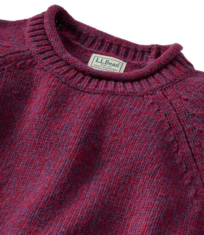 Men's Bean's Classic Ragg Wool Sweater, Rollneck Product Image