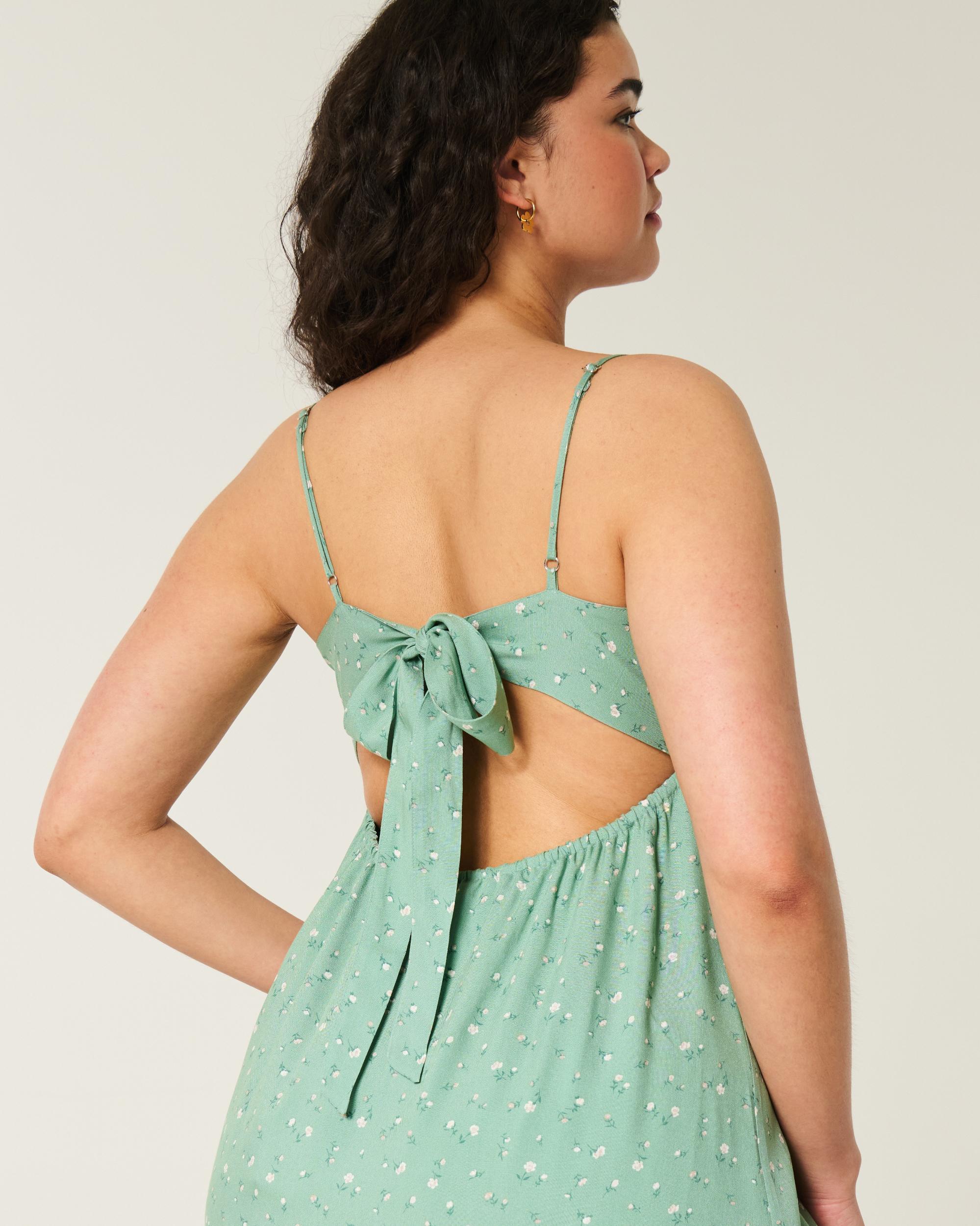Lace Detail Slip Mini Dress Product Image