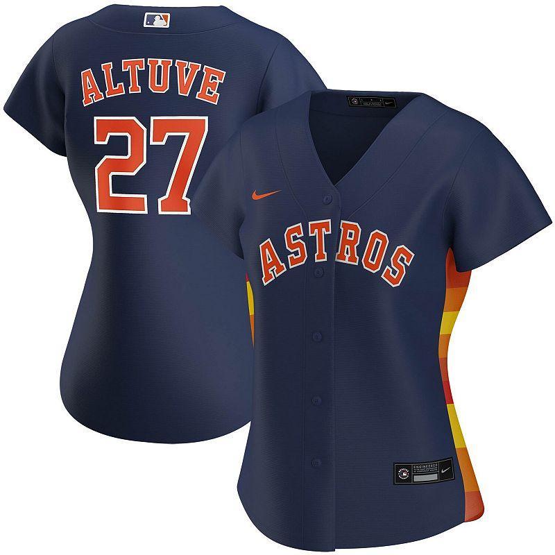 Nike Women's MLB Houston Astros (Jose Altuve) Replica Baseball Jersey Product Image