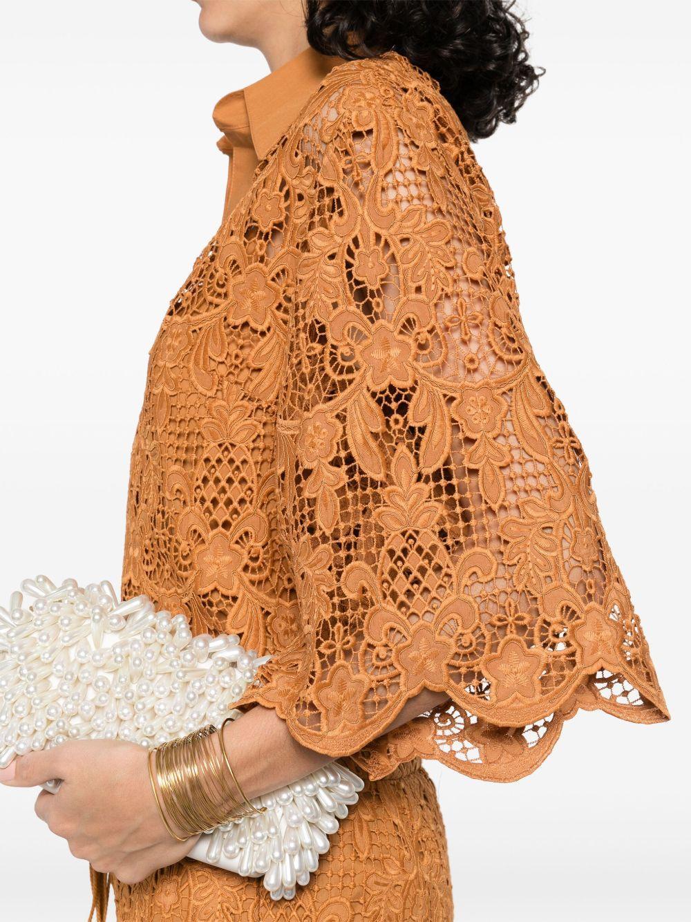 embroidered blouse Product Image