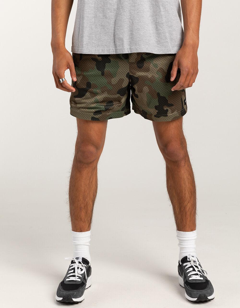 RSQ Mens 6" Mesh Shorts - RED COMBO Product Image