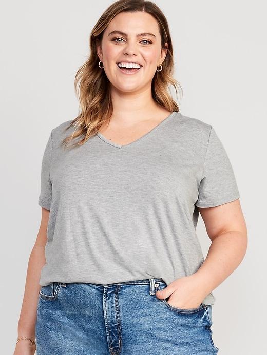 Luxe V-Neck T-Shirt Product Image