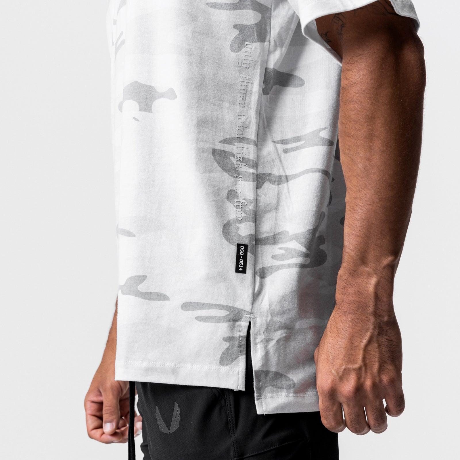 0514. CottonPlus™ Oversized Tee - White Camo Product Image