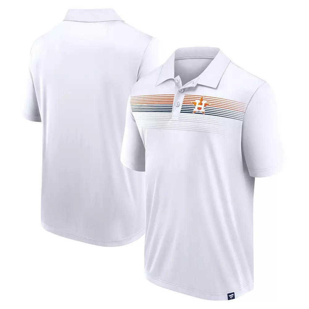 Men's Fanatics Branded White Houston Astros Big & Tall Victory For Us Interlock Polo, Size: 6XB Product Image