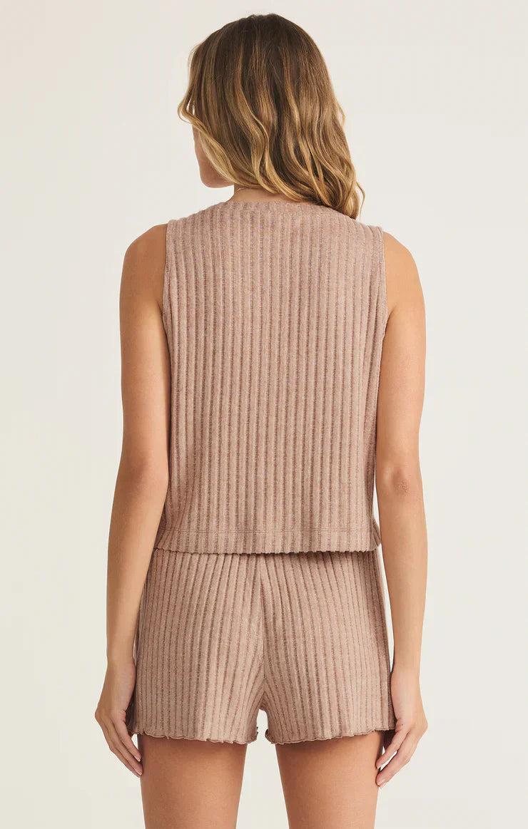 Z Supply Sloane V-Neck Silky Rib Tank Product Image