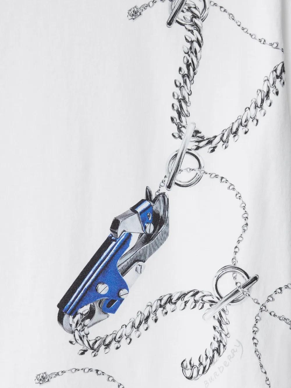 graphic-print cotton T-shirt Product Image