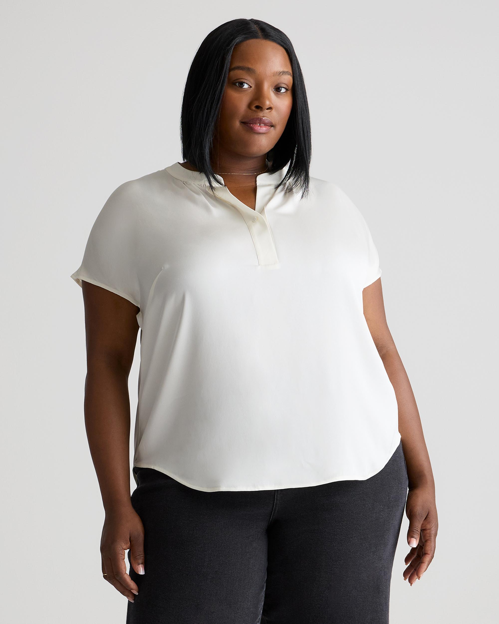 Quince | Women's Washable Stretch Silk Dolman Sleeve Blouse Mulberry Silk Product Image