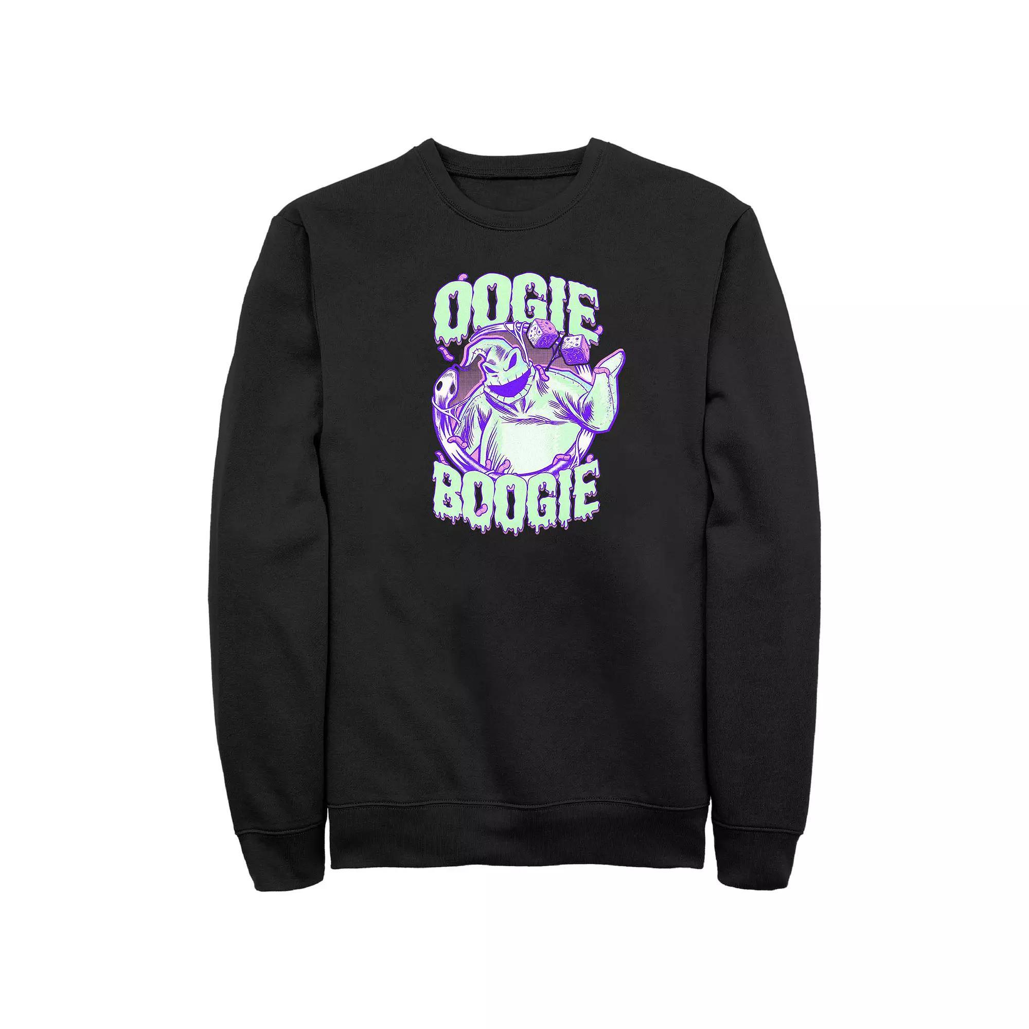 Disney's The Nightmare Before Christmas Oogie Boogie Men's Graphic Fleece, Size: XL Tall, Black Product Image