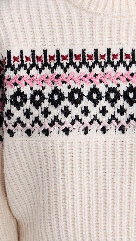 rag & bone Leigh Fair Isle Crew Sweater | Shopbop Product Image