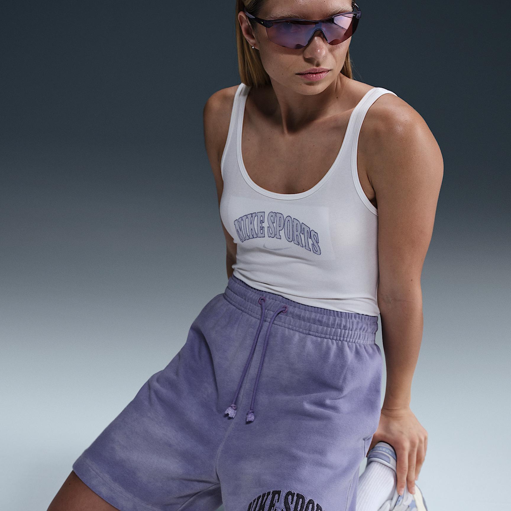 Nike Sportswear Phoenix Fleece Women's High-Waisted French Terry Shorts Product Image