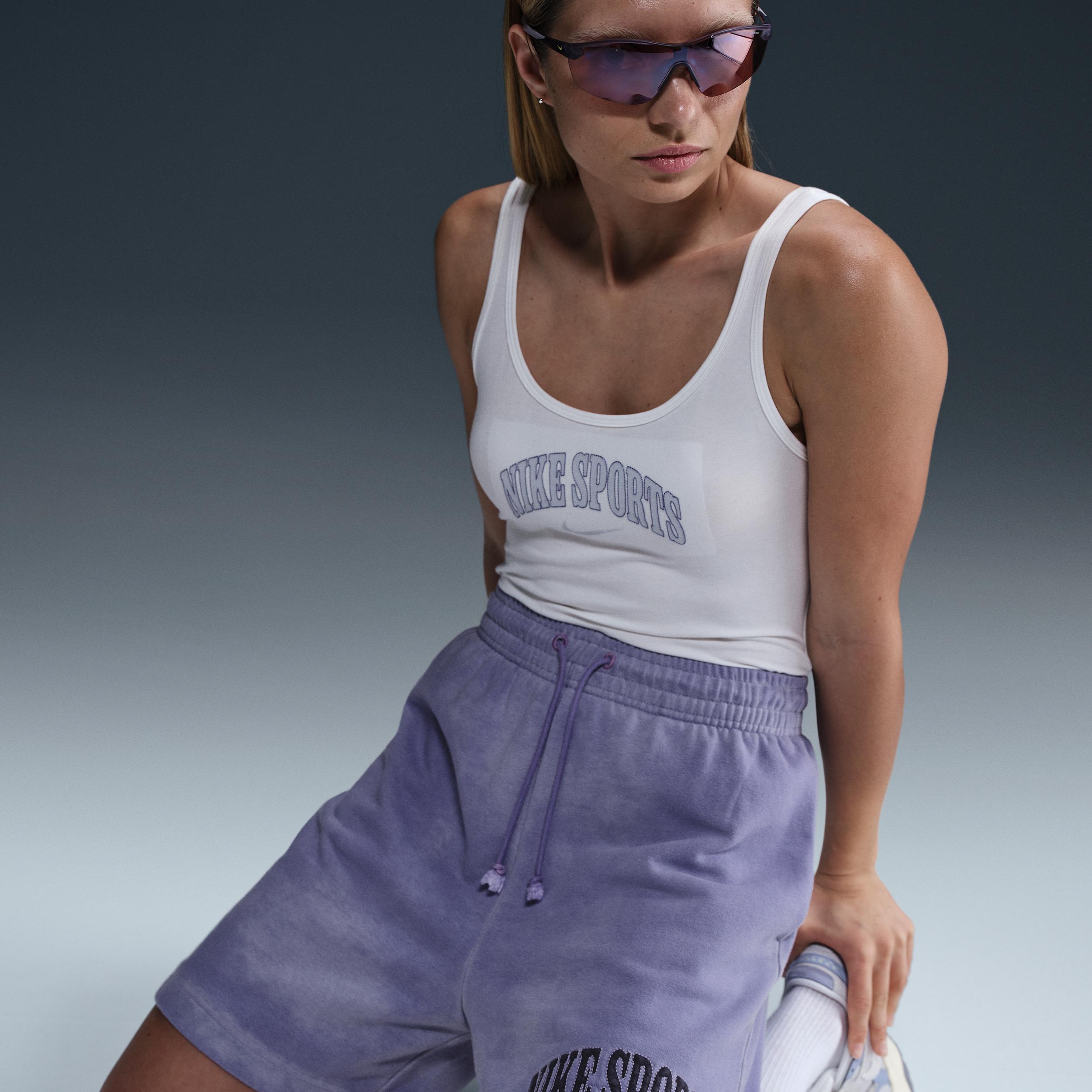 Women's Nike Sportswear Phoenix Fleece High-Waisted French Terry Shorts Product Image