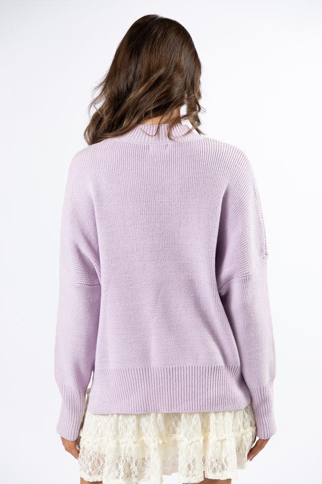A Great Escape Lilac Oversized Sweater SALE Product Image