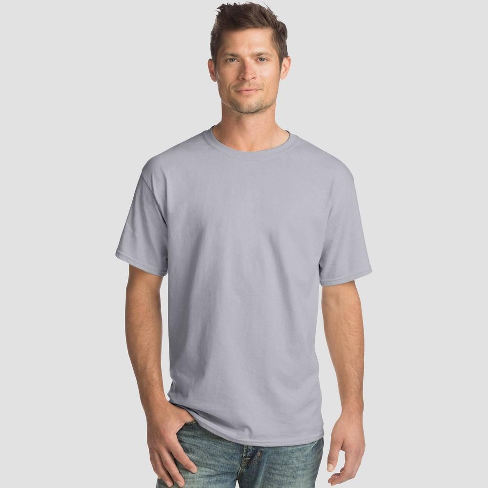 Men's Hanes® Essentials 4-Pack Cotton T-Shirt, Size: XL, Blue Product Image