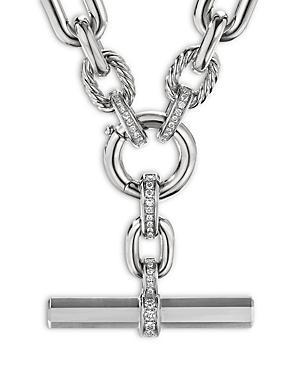 David Yurman Lexington Chain Necklace with Diamonds, 18 Product Image
