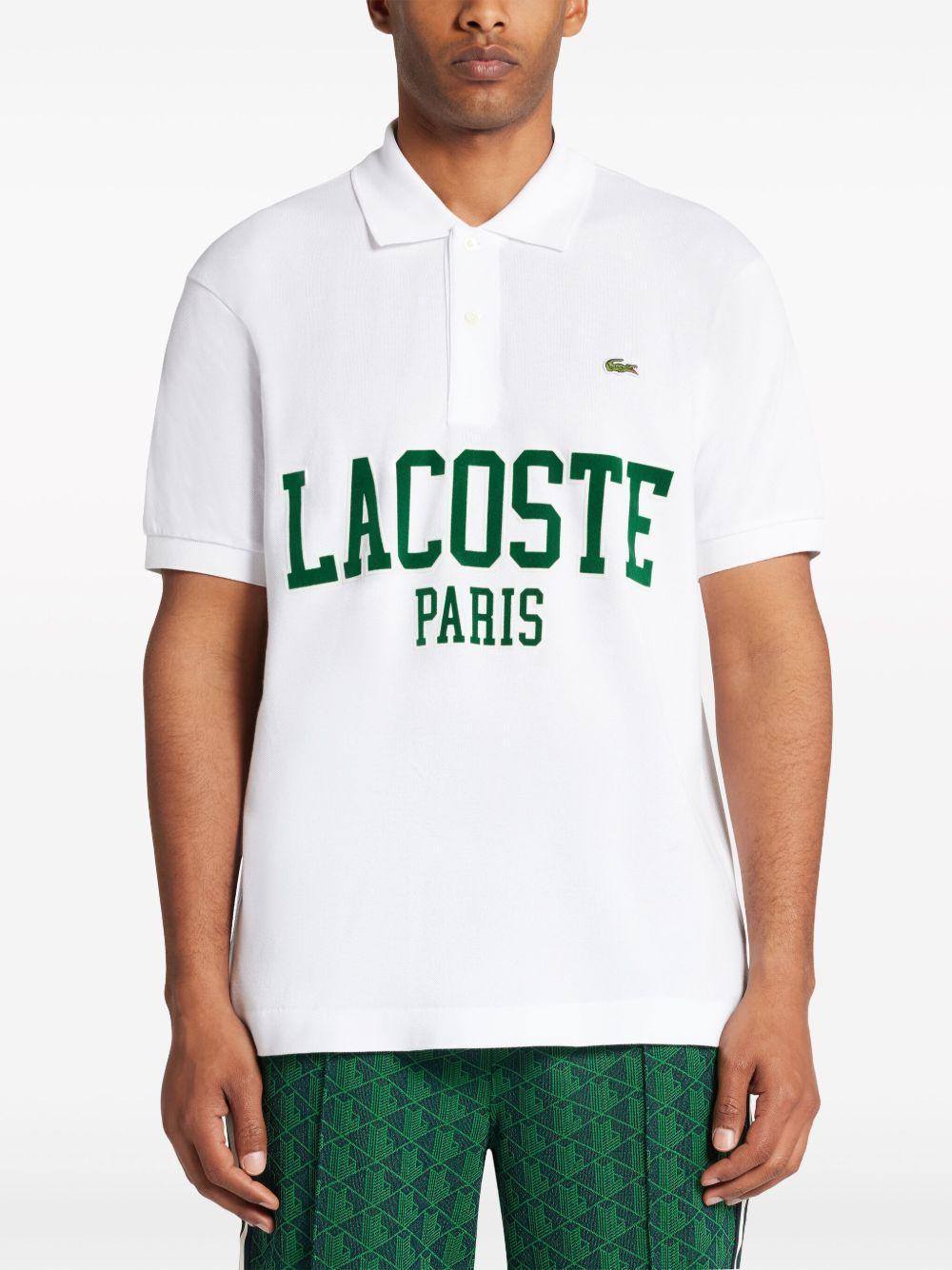 logo-appliqué polo shirt Product Image