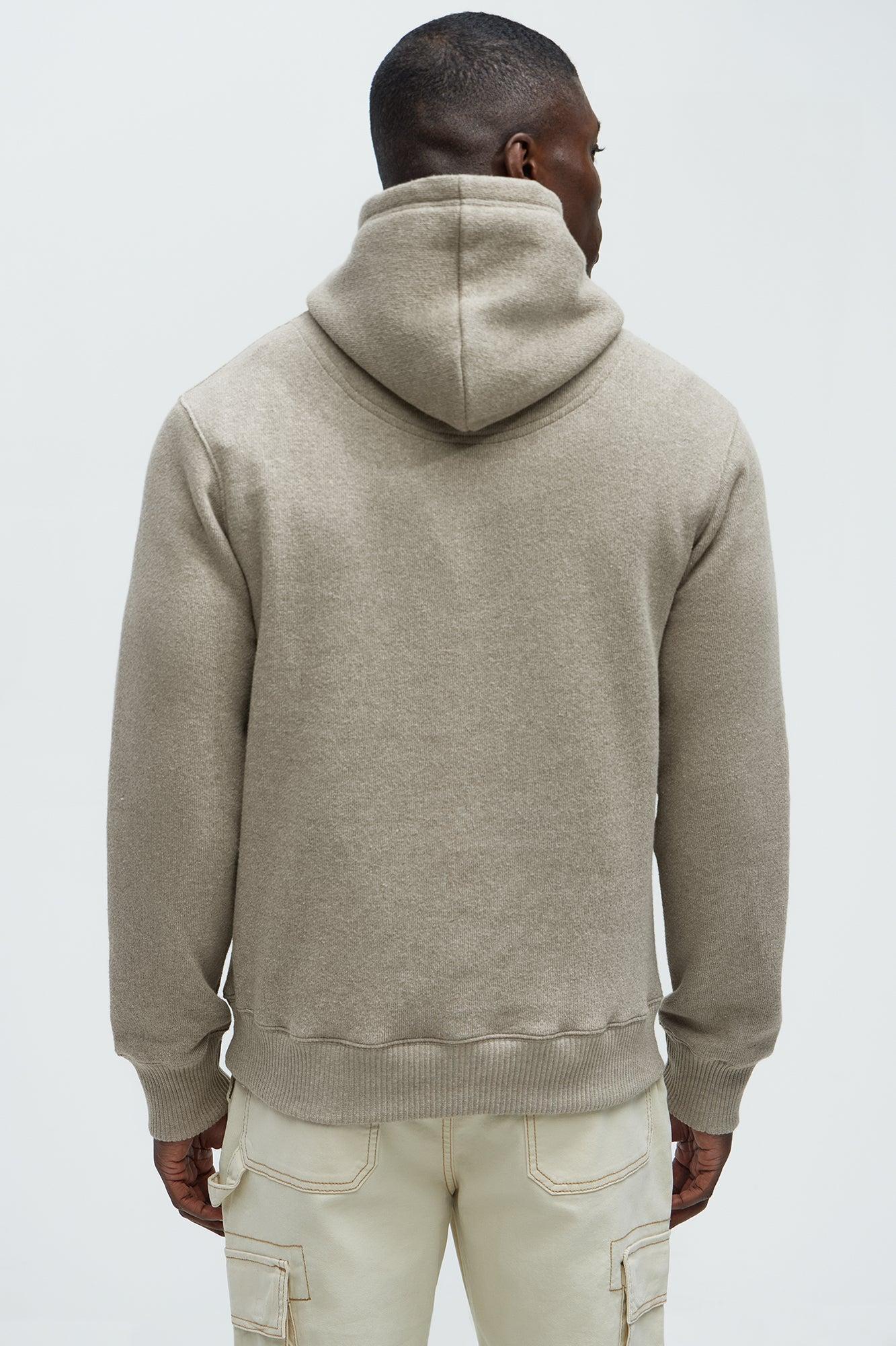 Time For A Walk Hoodie - Heather Taupe Product Image
