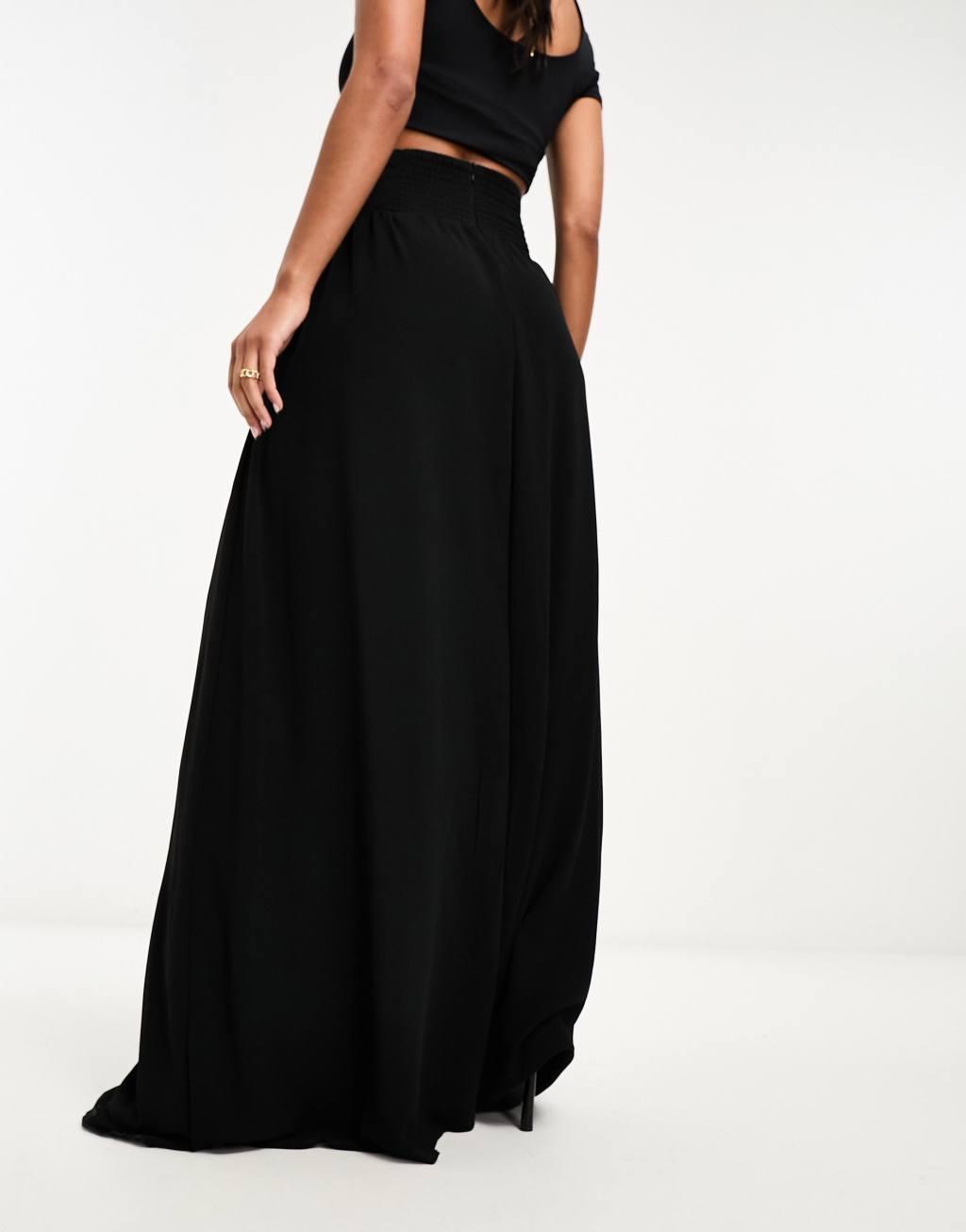TFNC pleated maxi skirt Product Image