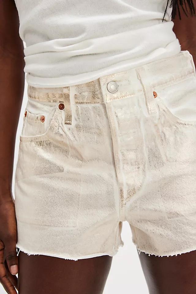 Levi’s 501 High-Rise Denim Shorts Product Image