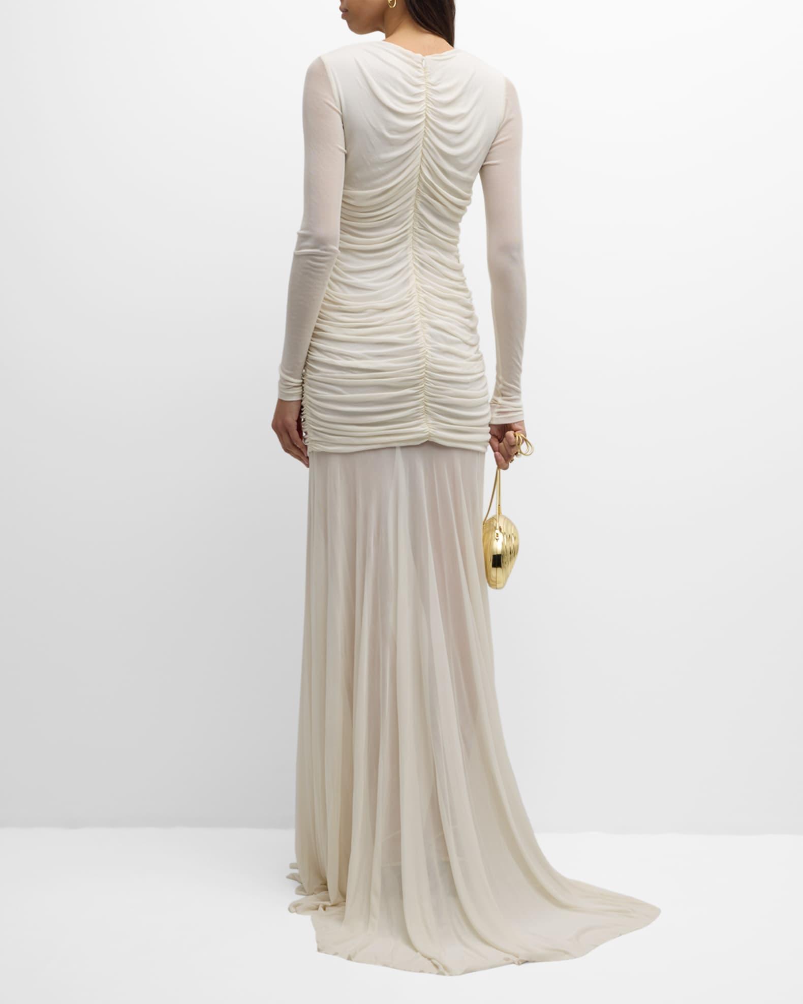 Fawn Ruched Column Gown Product Image