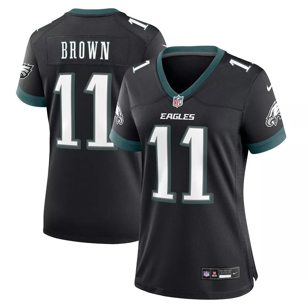 A.J. Brown Philadelphia Eagles Womenâs Nike Women's NFL Game Jersey Product Image