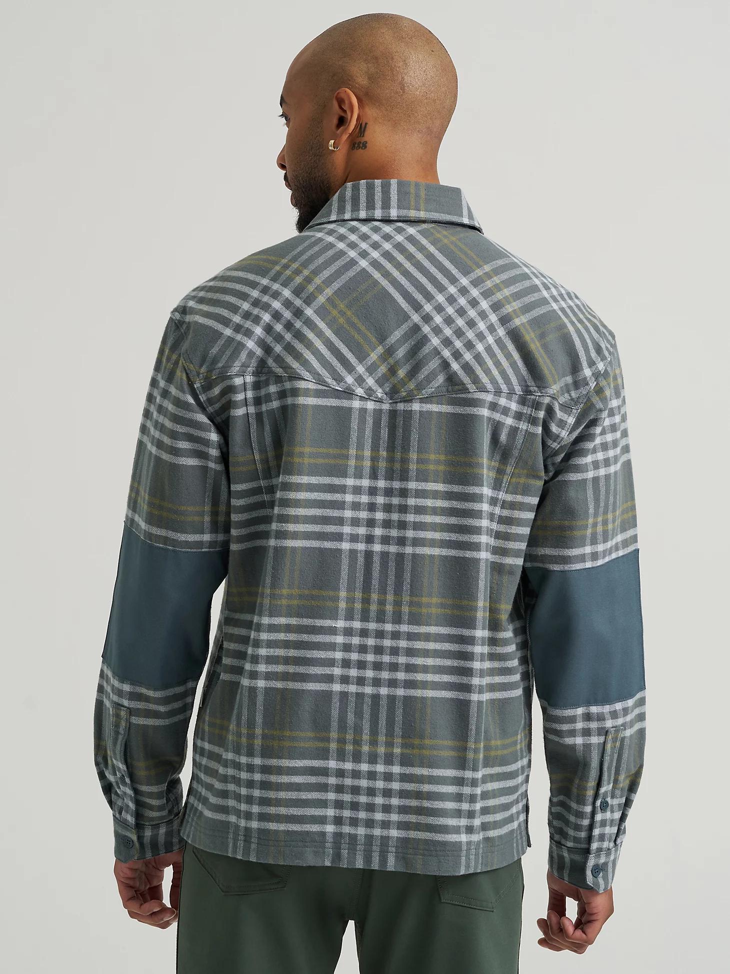 Wrangler All Terrain Gear Men's Textured Flannel Shirt | Men's SHIRTS | Wrangler® Product Image