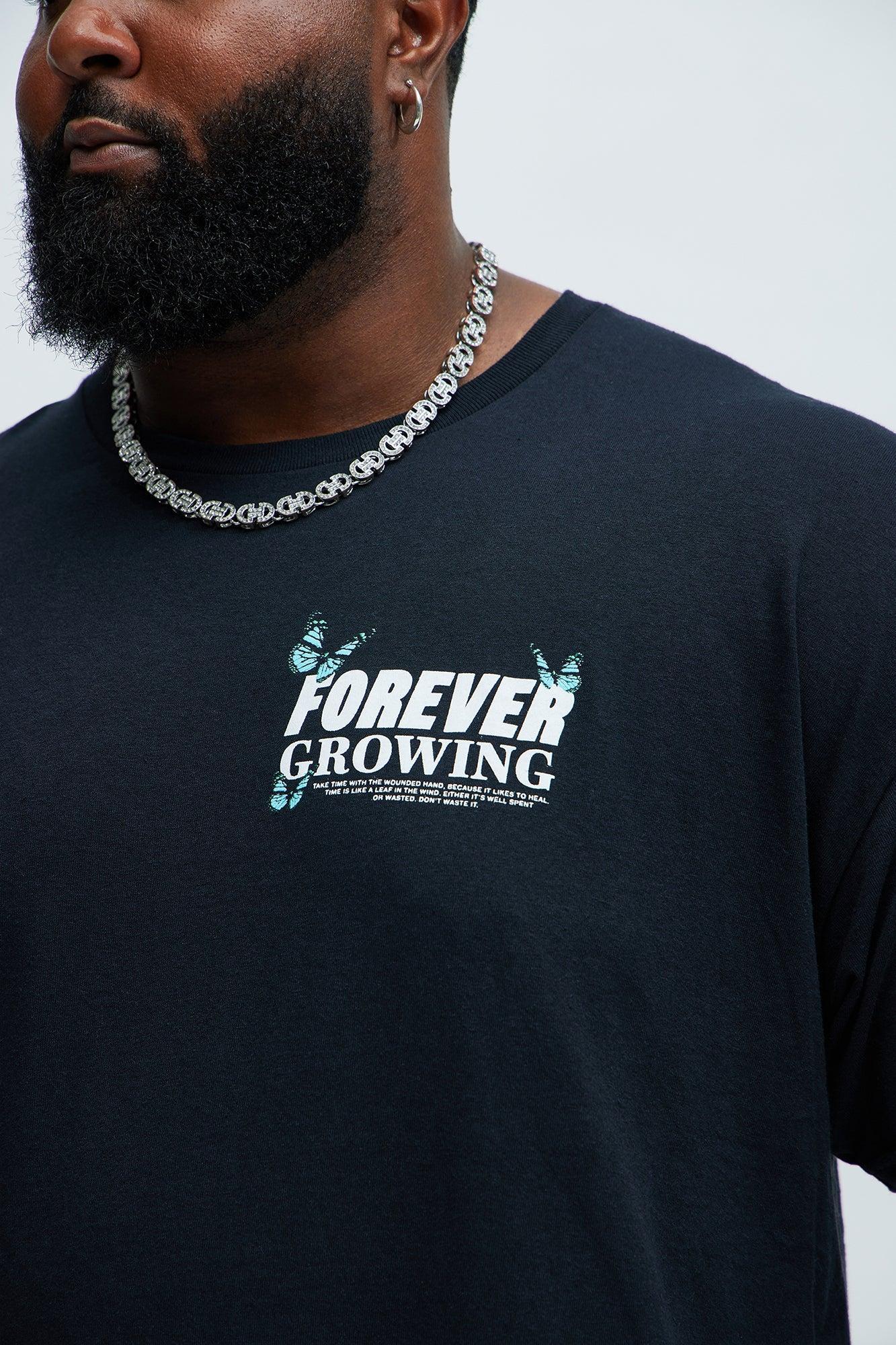 Forever Growing Short Sleeve Tee - Black Product Image