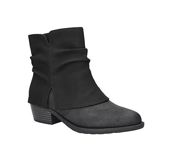 Easy Street Kudos Women's Block Heel Ankle Boots, Size: 6.5 Wide Product Image