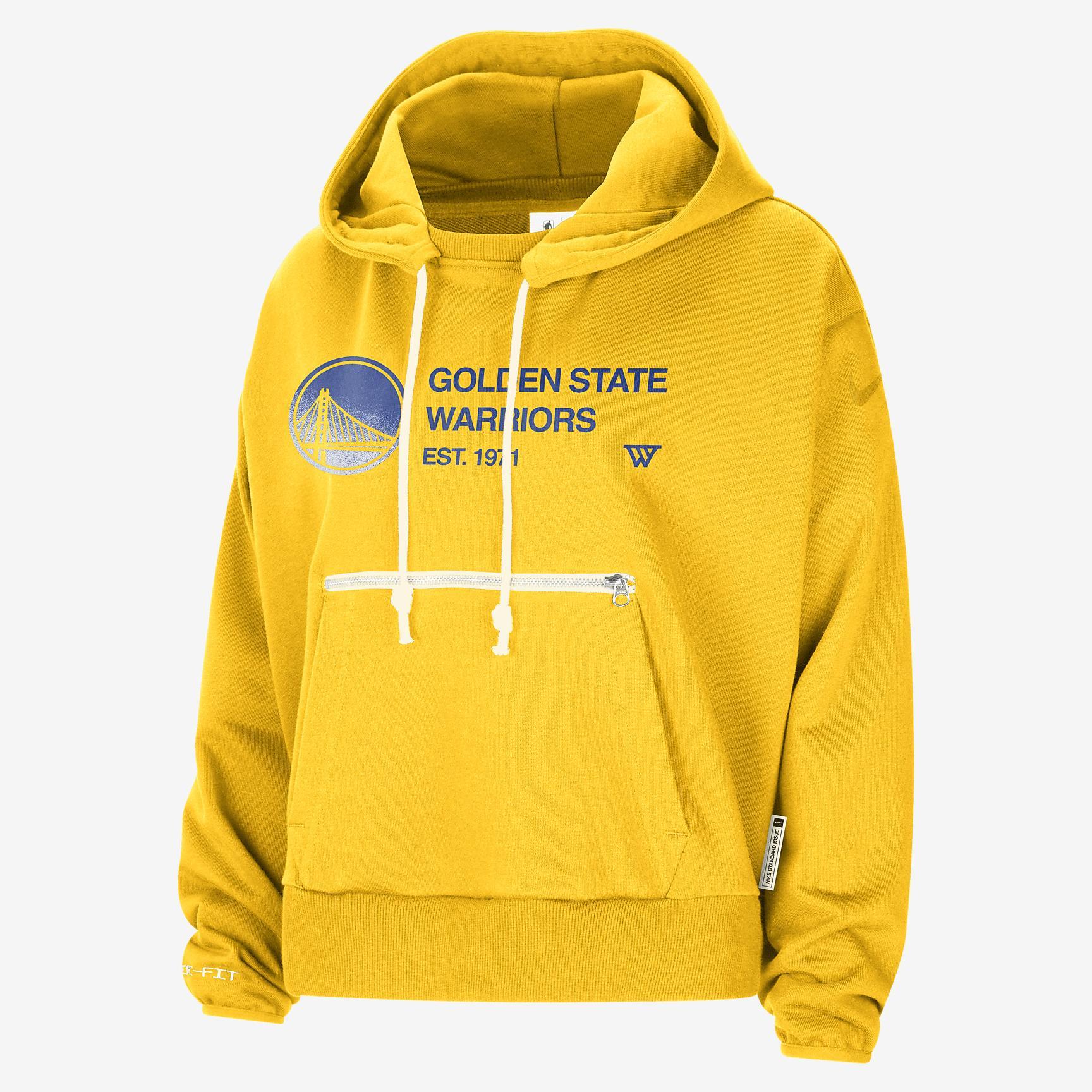 Golden State Warriors Standard Issue Women's Nike Dri-FIT NBA Pullover Hoodie Product Image