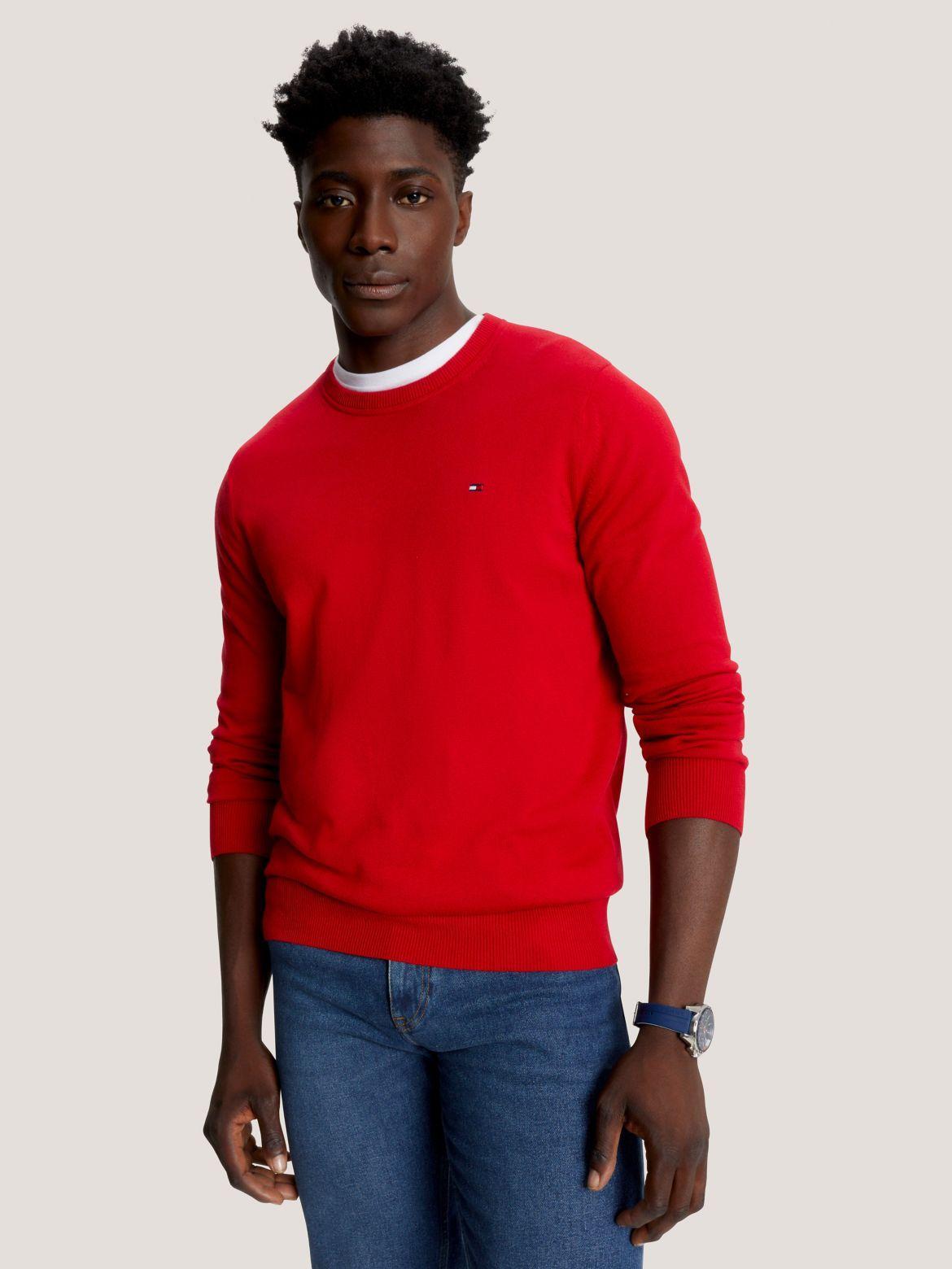 Mens Tommy Hilfiger Essential Crewneck Sweater Product Image