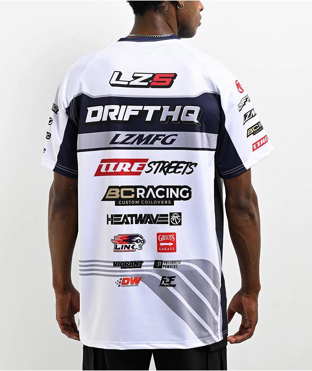 LZMFG Formula Drift White Mesh Jersey Product Image