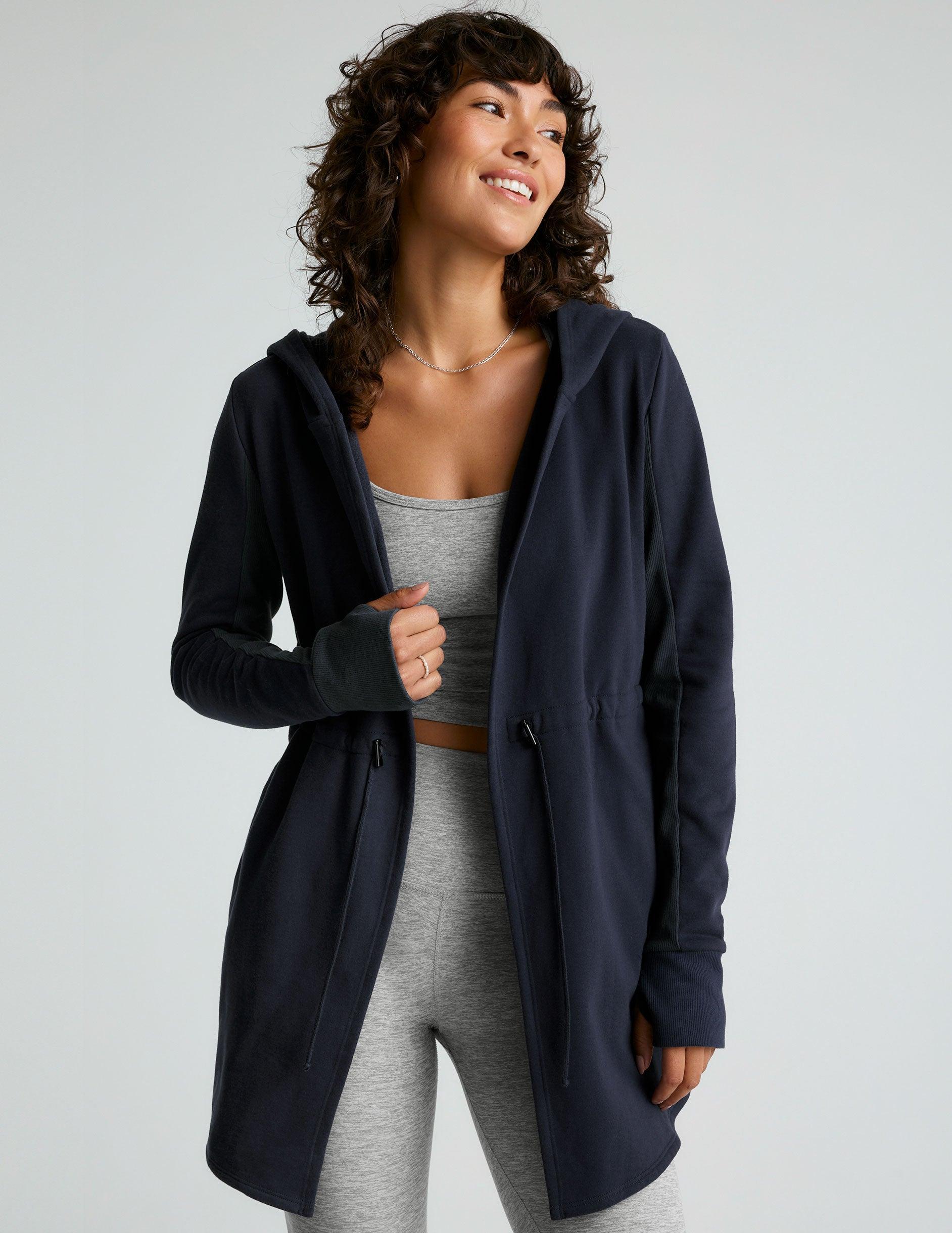 LuxeFleece Hooded Jacket Product Image