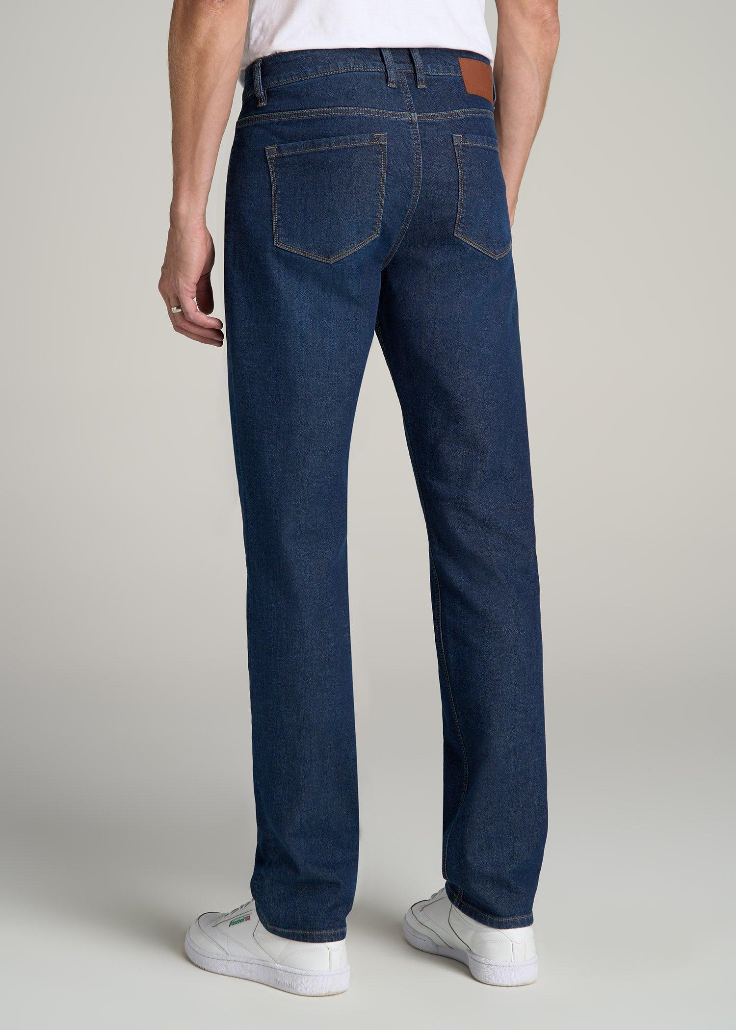 J1 STRAIGHT LEG Fleeced Jeans for Tall Men in Colorado Blue Wash Product Image