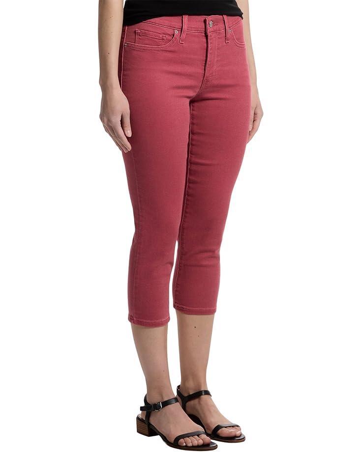 Chloe Skinny Capri Jeans in Spiced Coral Product Image