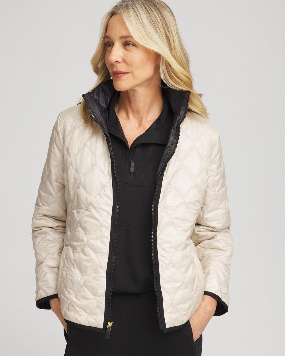 Zenergy® Quilted Hooded Jacket Product Image