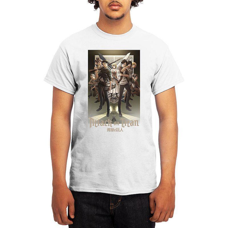 Men's Attack on Titan Levi Throne Graphic Tee, Boy's, Size: XXL, Turquoise Product Image