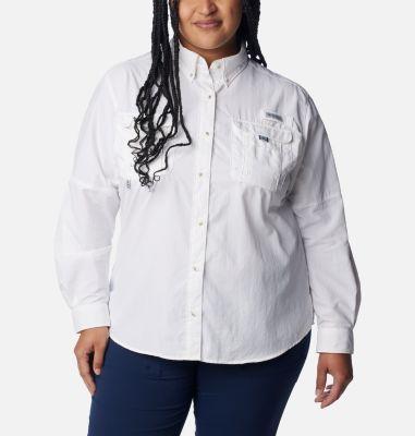 Columbia Women s PFG Bahama Long Sleeve Shirt Plus Size- Product Image