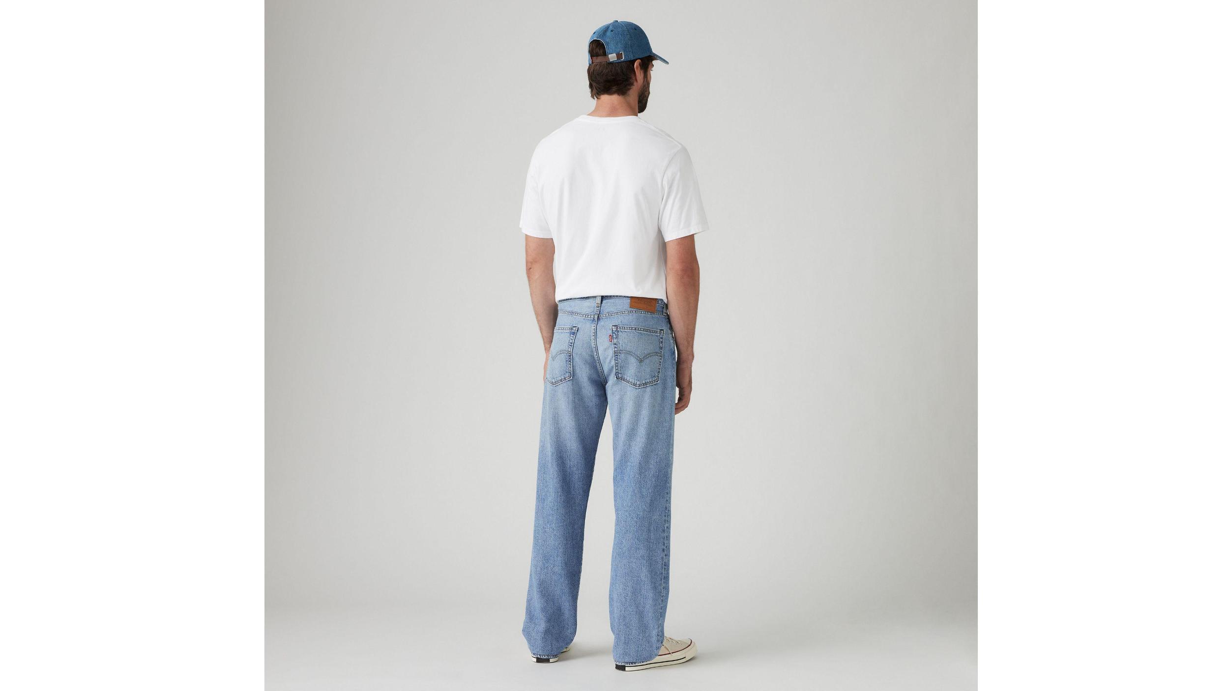 555™ Relaxed Straight Linen+ Denim Men's Jeans Product Image