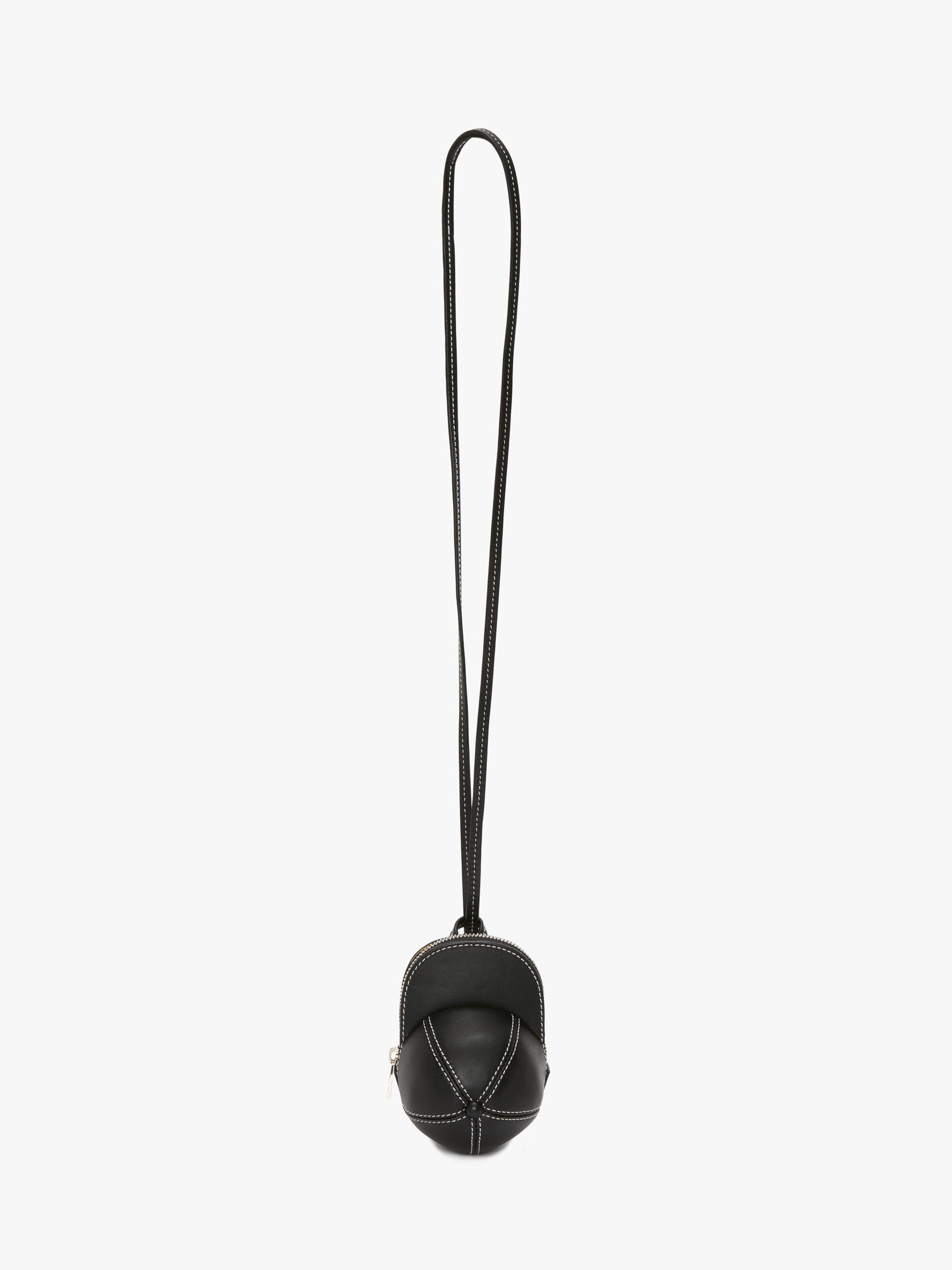 MINI CAP BAG - LEATHER CROSSBODY BAG Product Image
