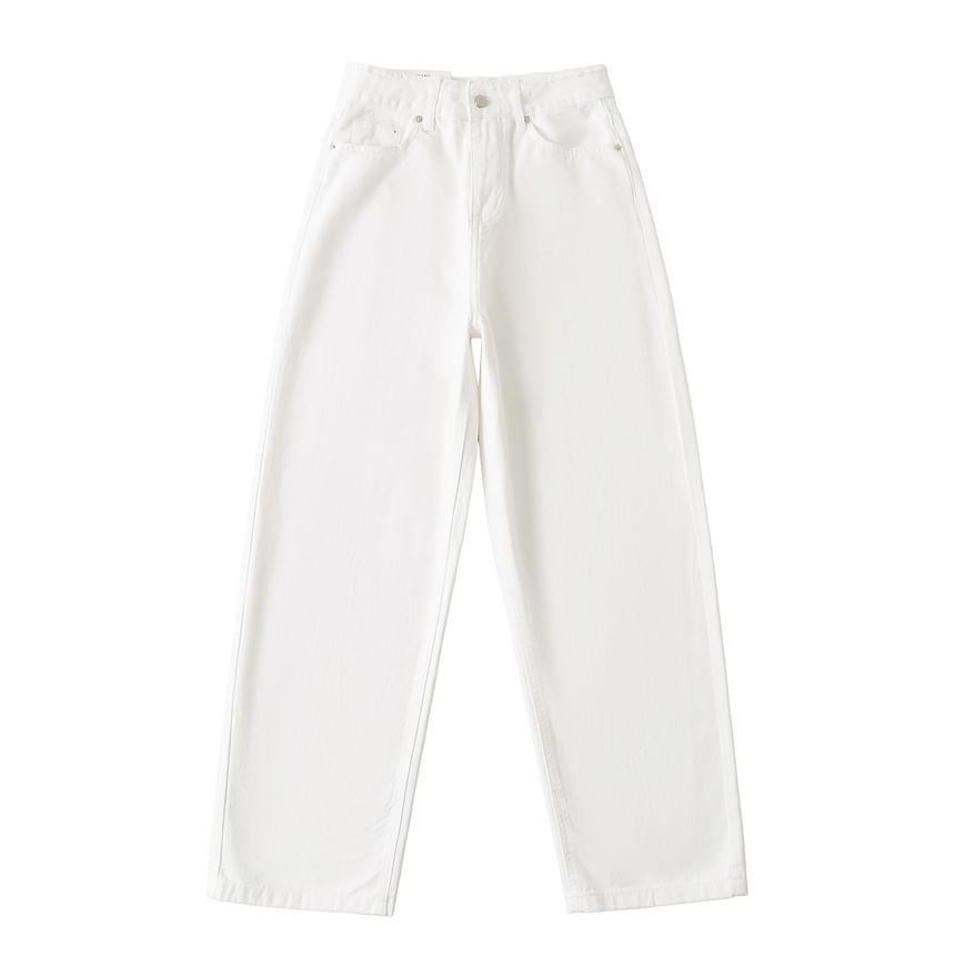 Washed Loose Fit Jeans Product Image
