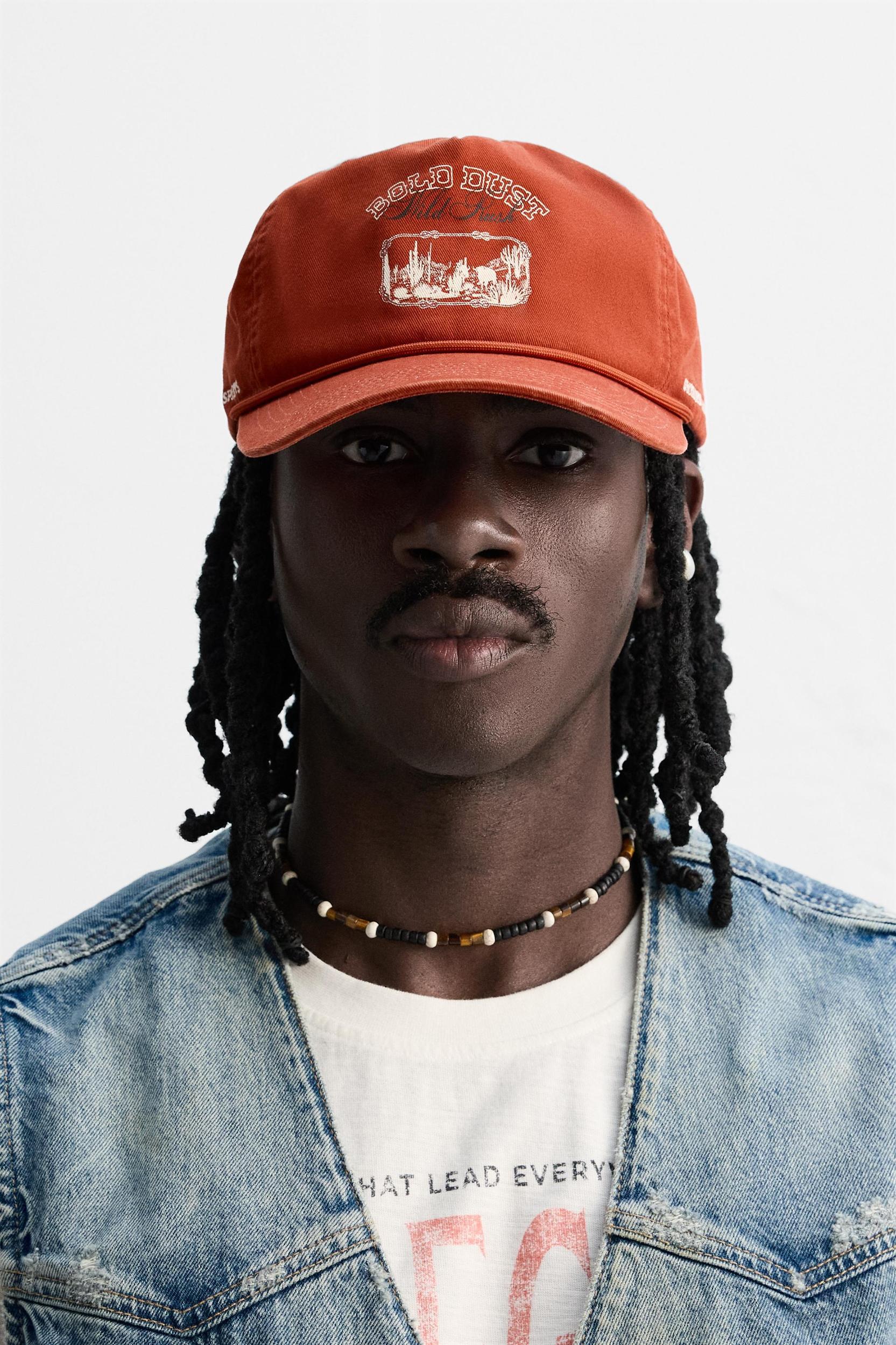 WASHED PRINT CAP Product Image